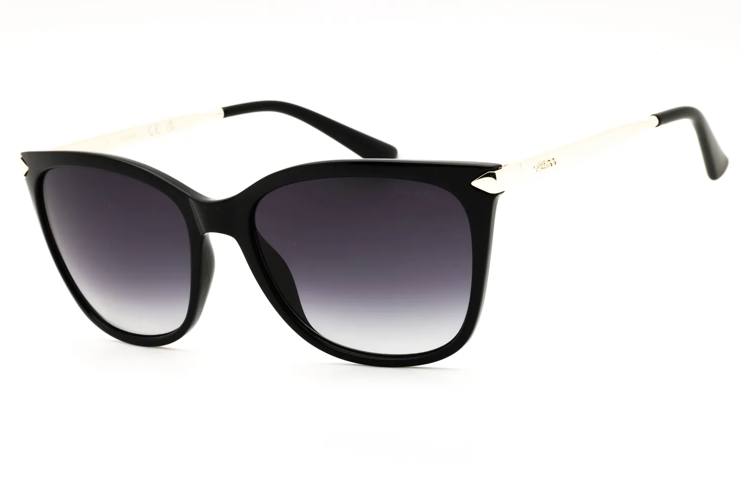 Guess GU7483 01B Sunglasses Shiny Black 56mm Women