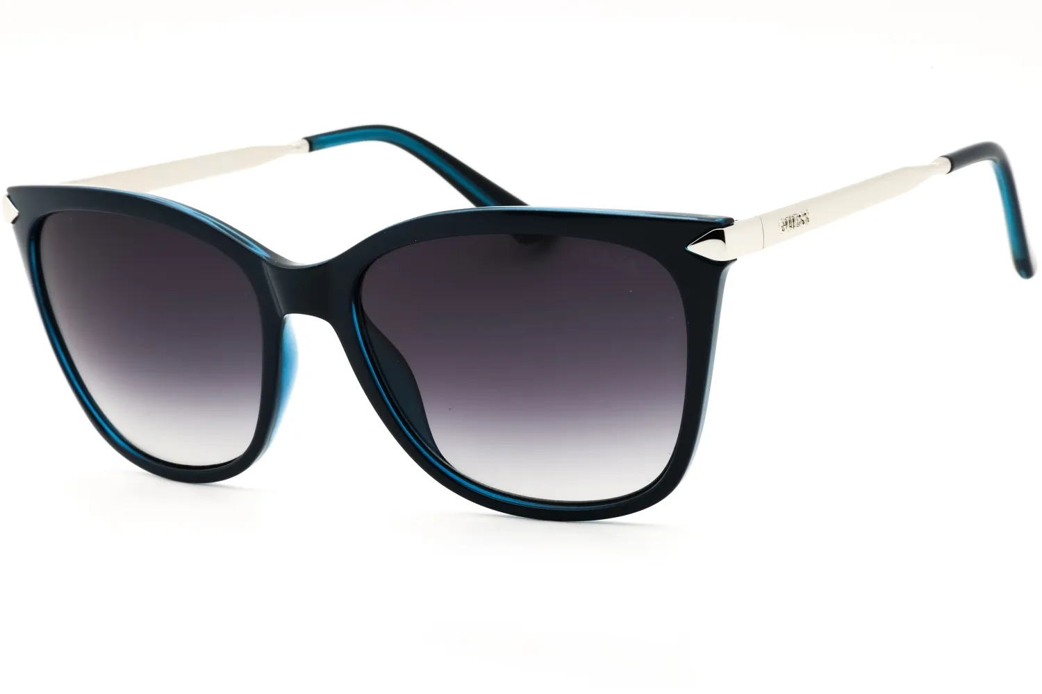 Guess GU7483 90B Sunglasses Shiny Navy 56mm Women