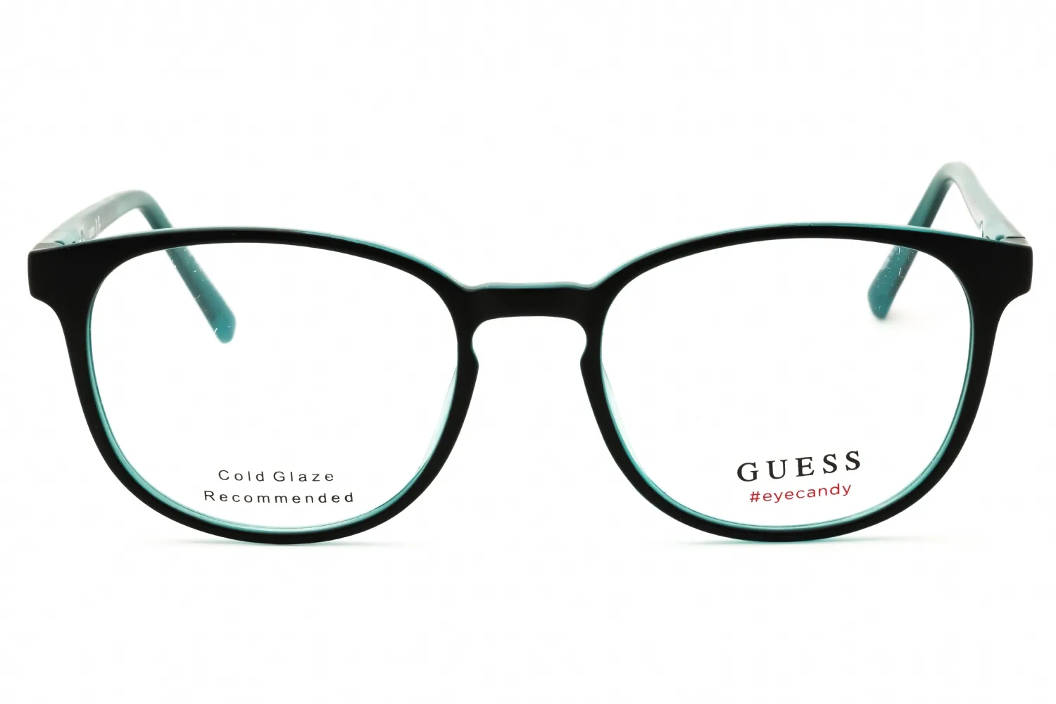 Guess GU3009 005 Eyeglasses Black Blue 49mm Women 2