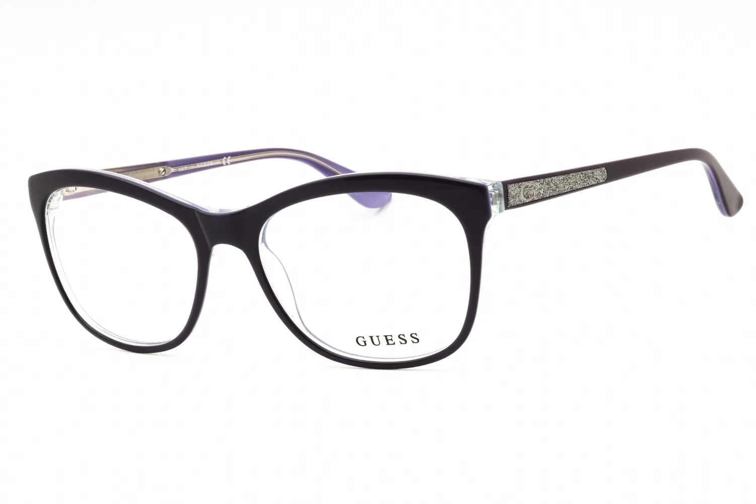 Guess GU2619 090 Eyeglasses Shiny Blue 55mm Women