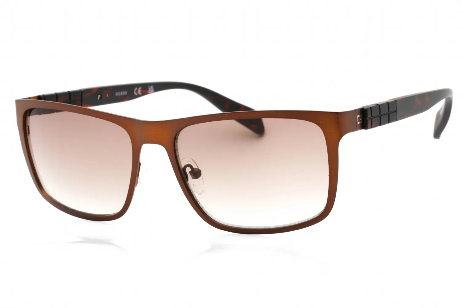 Guess Factory GF0169 49F Sunglasses Matte Dark Brown 58mm Men