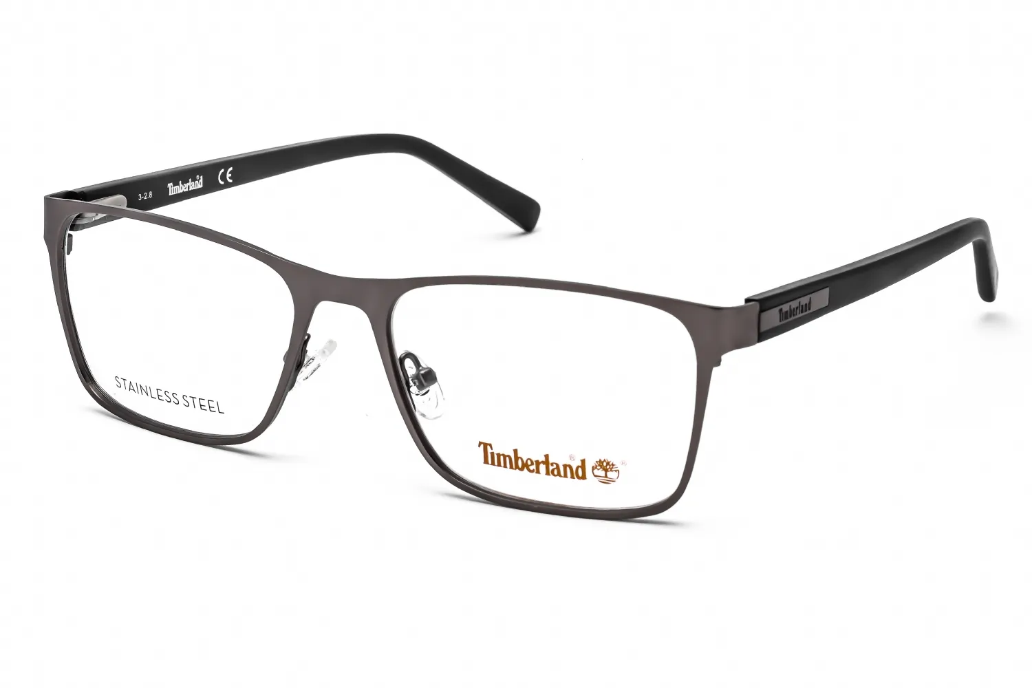Timberland TB1578 009 Eyeglasses Matte Gunmetal 55mm Men