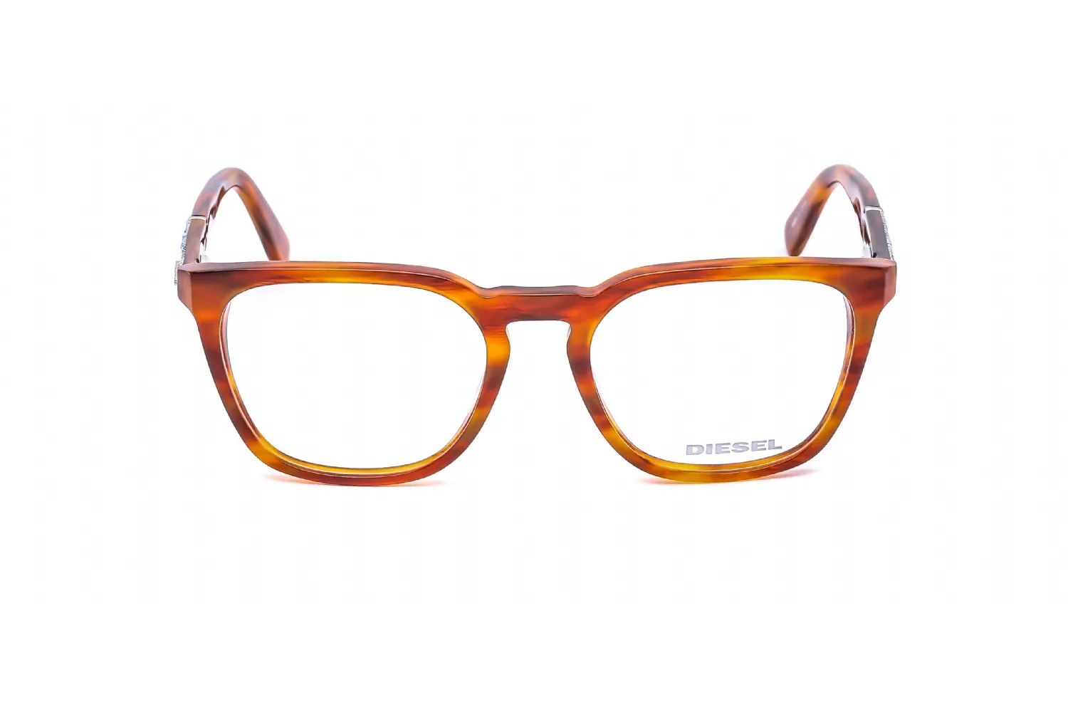 Diesel DL5256 054 Eyeglasses Red Havana 51mm Men 2
