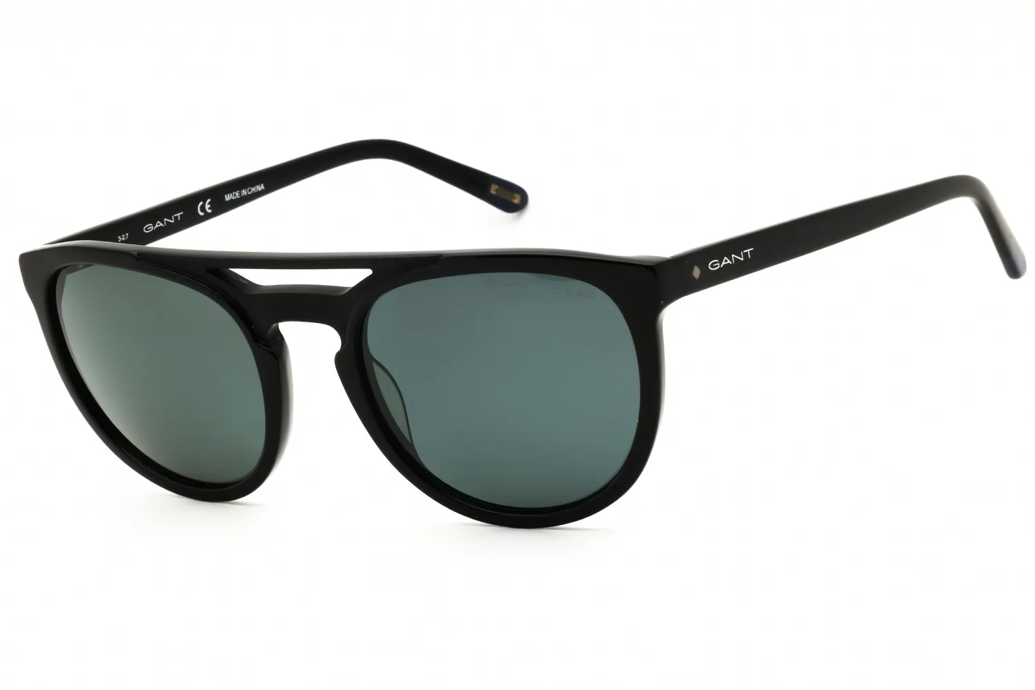 Gant GA7104 01D Sunglasses Shiny Black 55mm Men