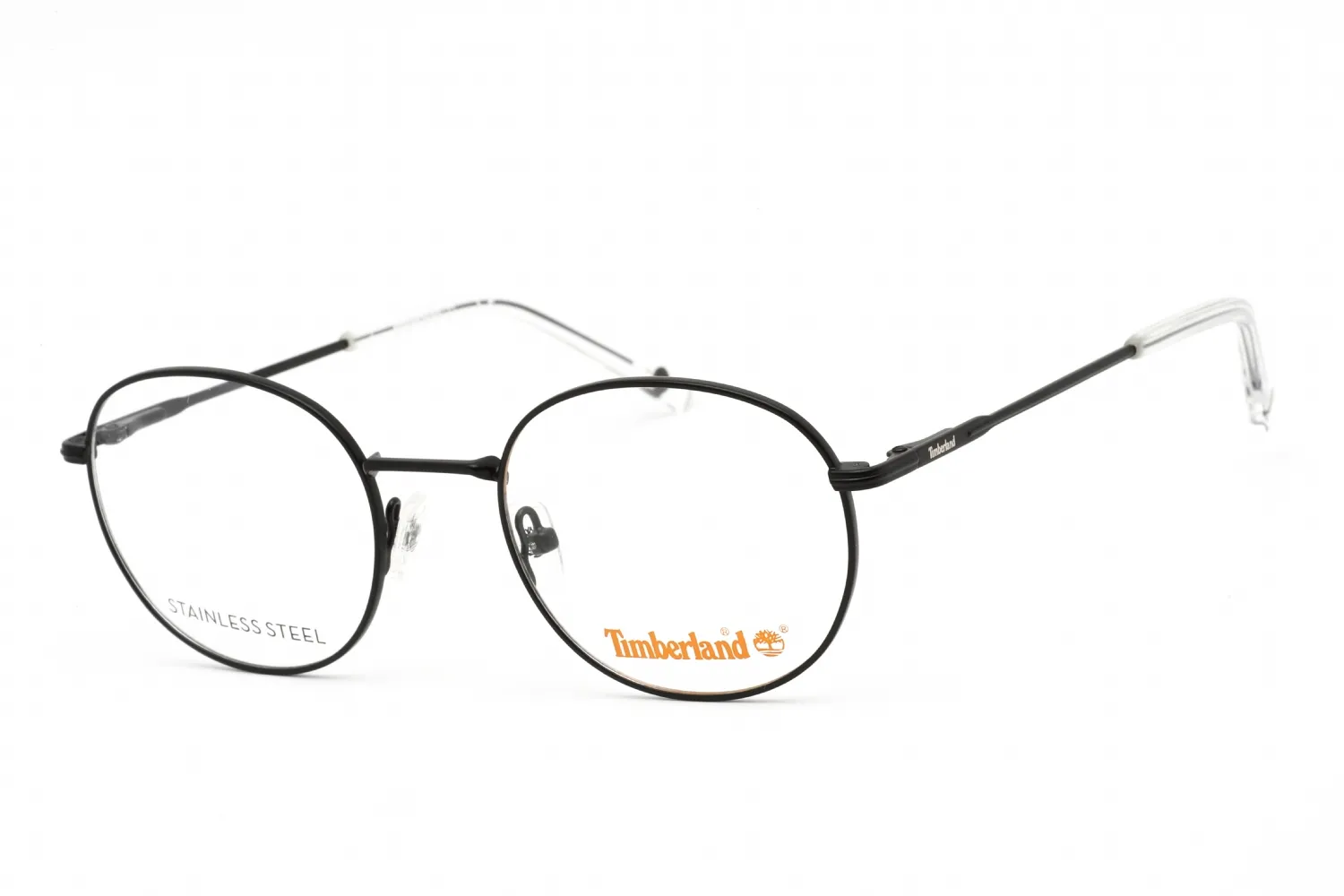 Timberland TB1606 002 Eyeglasses Matte Black 48mm Unisex