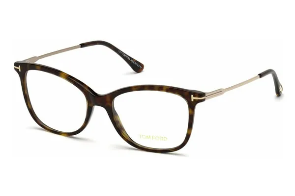 Tom Ford FT5510-F 052 Eyeglasses Dark Havana 54mm Women