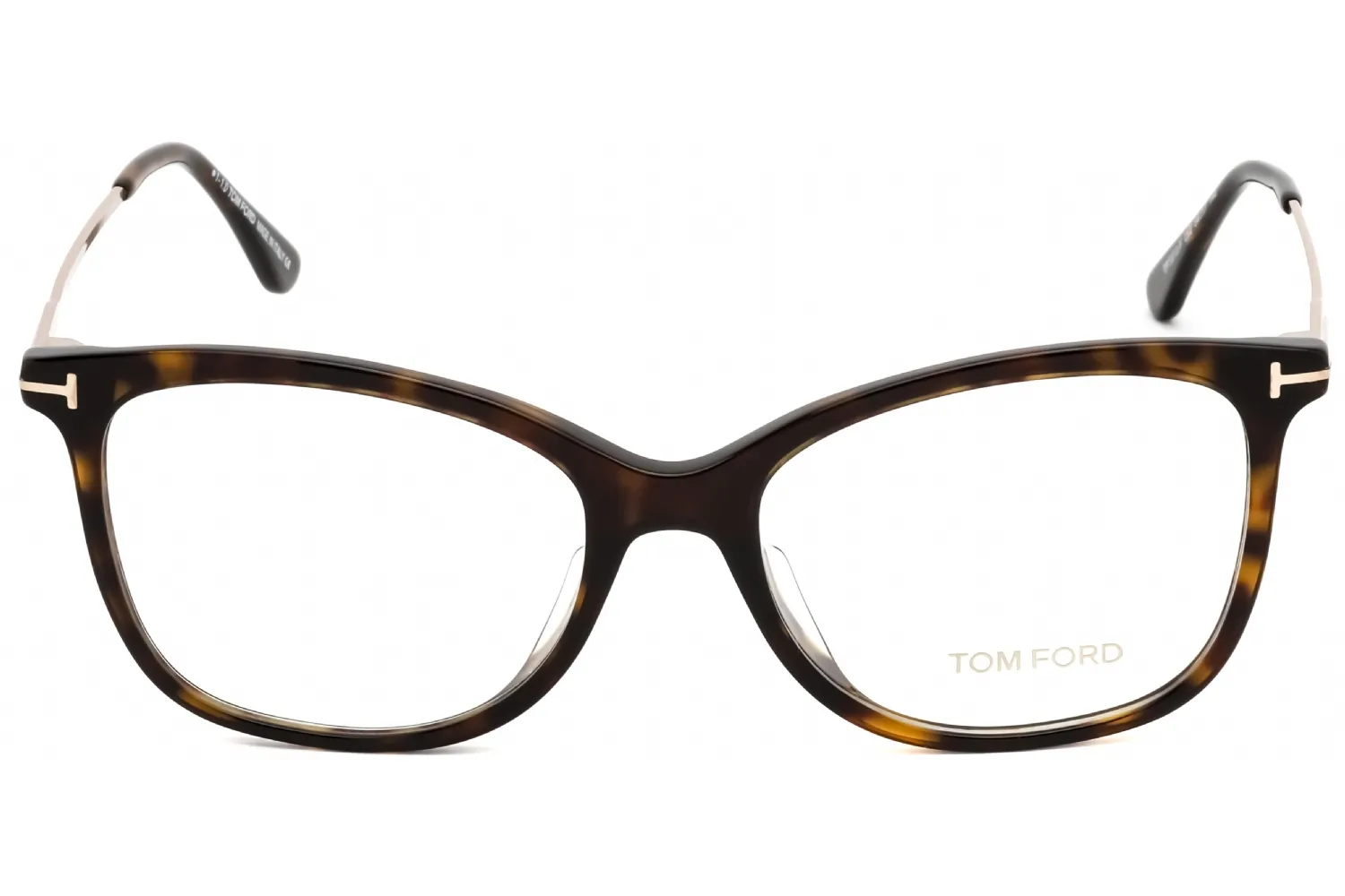 Tom Ford FT5510-F 052 Eyeglasses Dark Havana 54mm Women 2