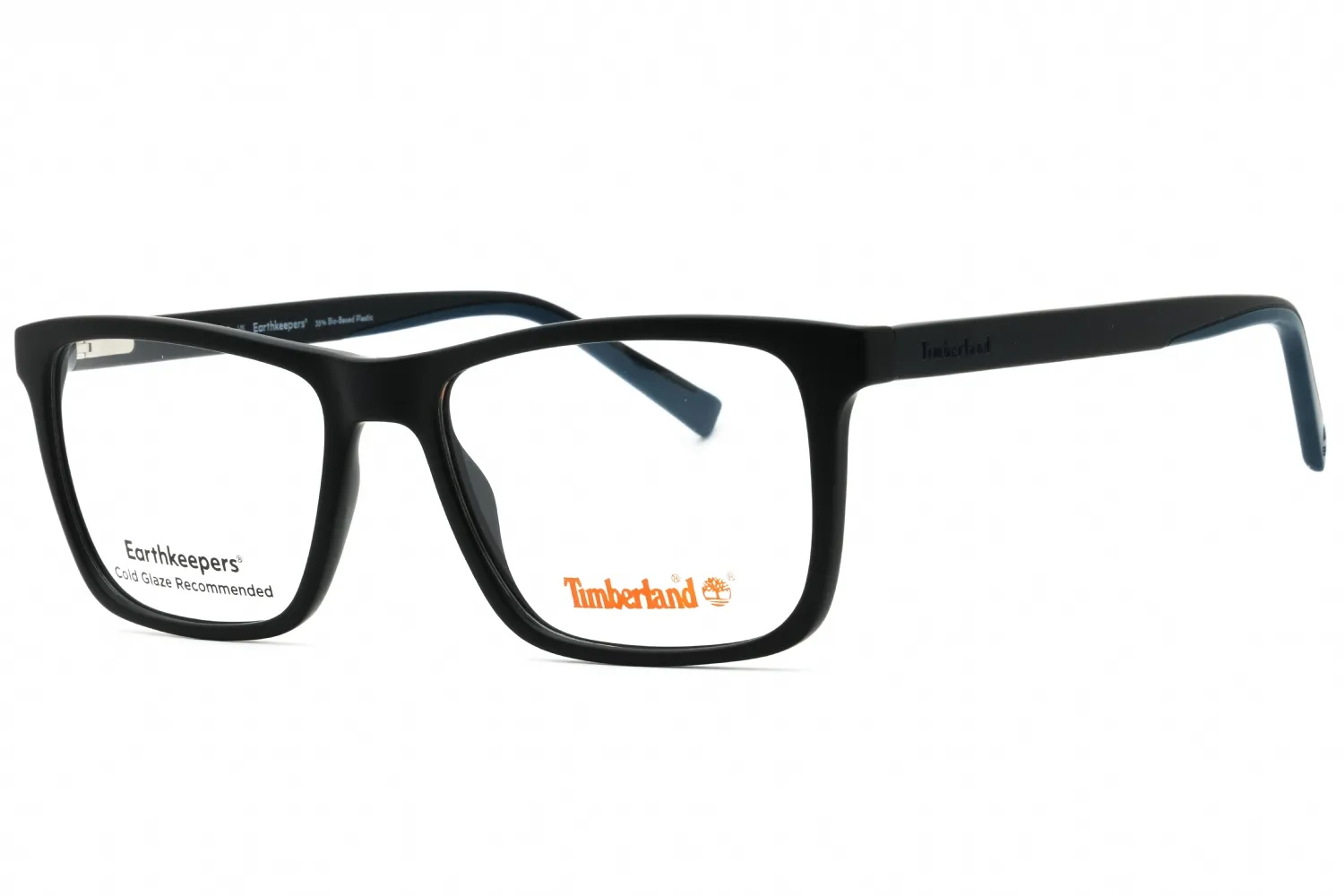 Timberland TB1596 005 Eyeglasses Black 57mm Unisex
