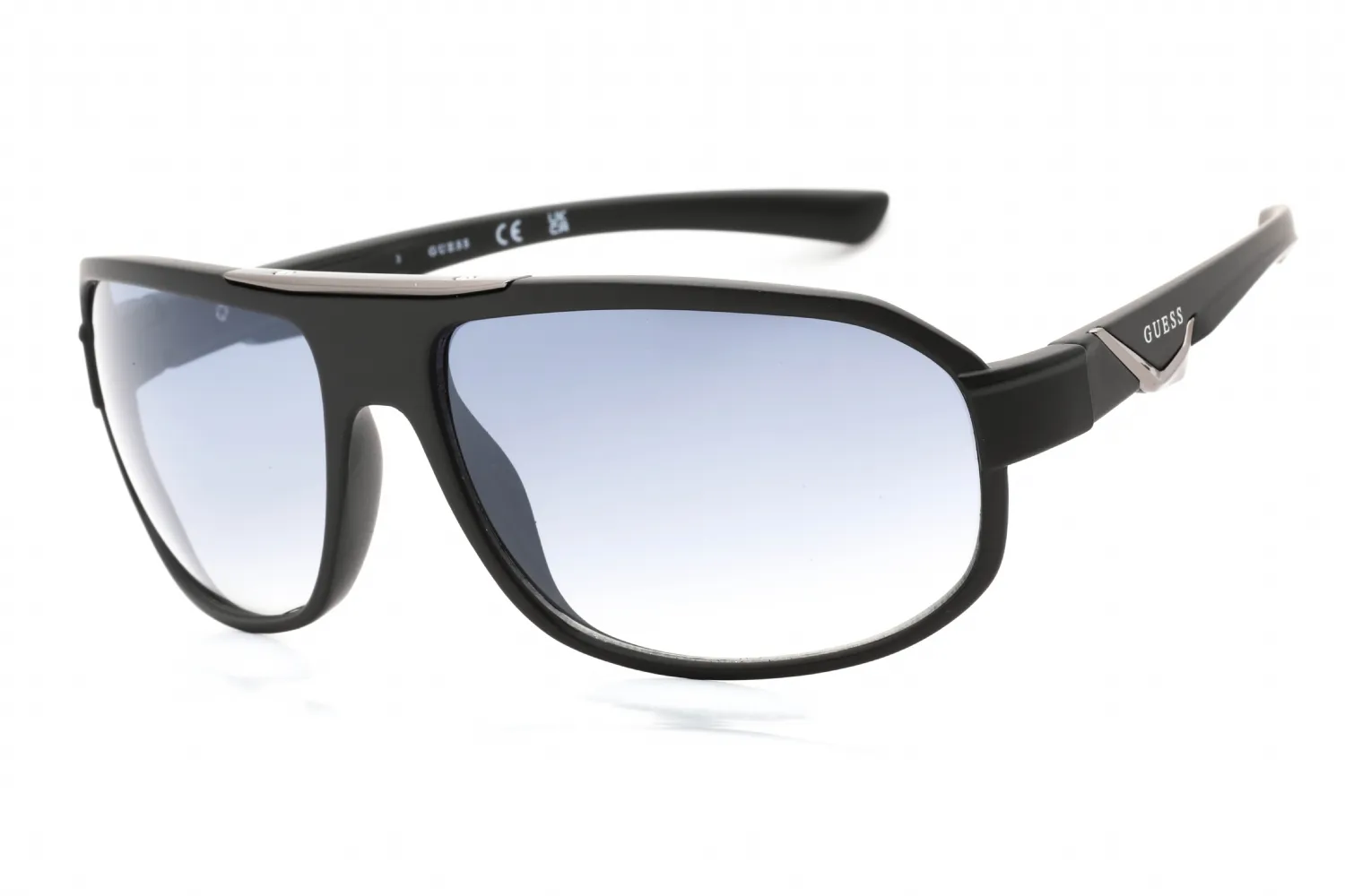Guess Factory GF0189 02W Sunglasses Matte Black 64mm Men