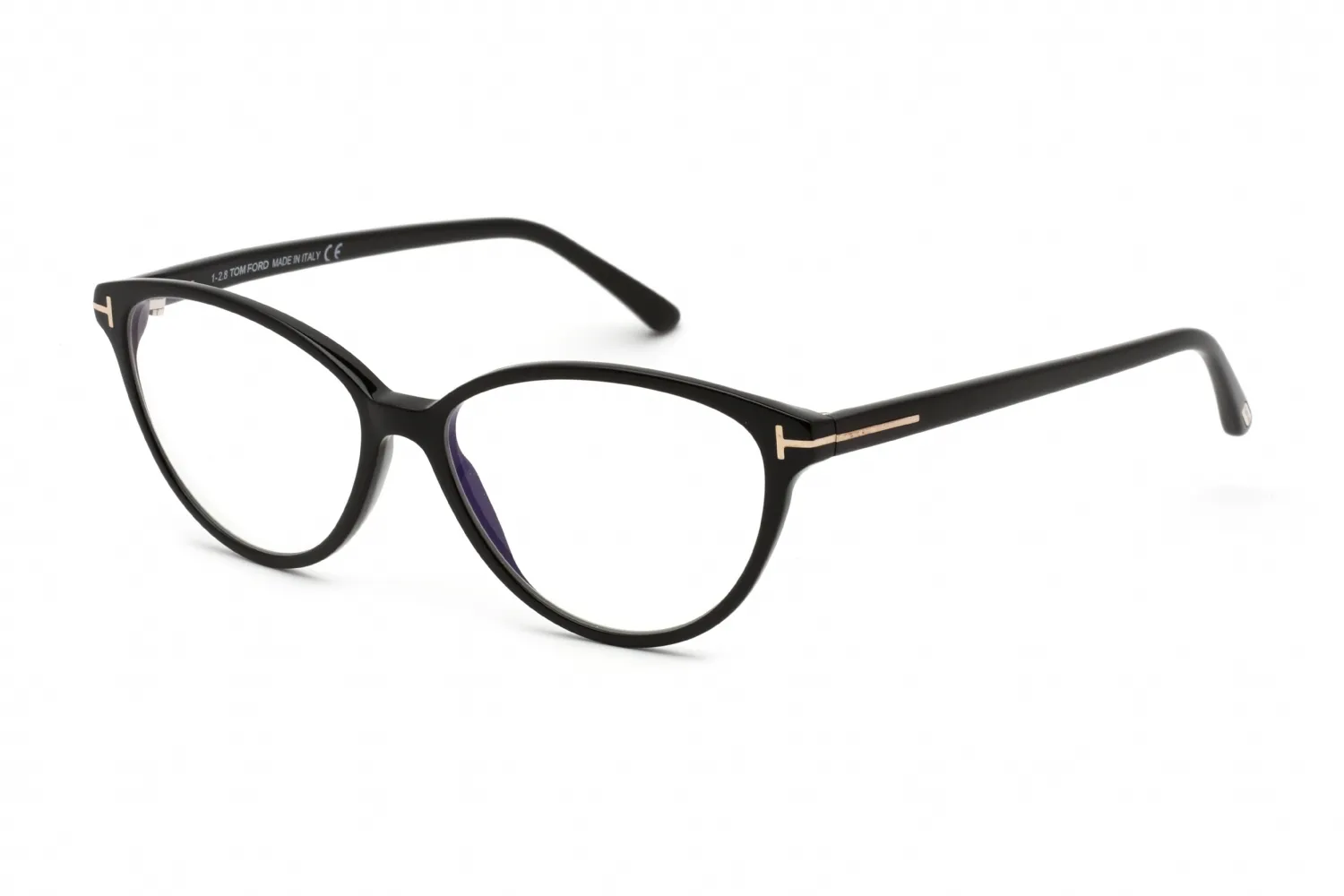 Tom Ford FT5545-B 001 Eyeglasses Black 53mm Women
