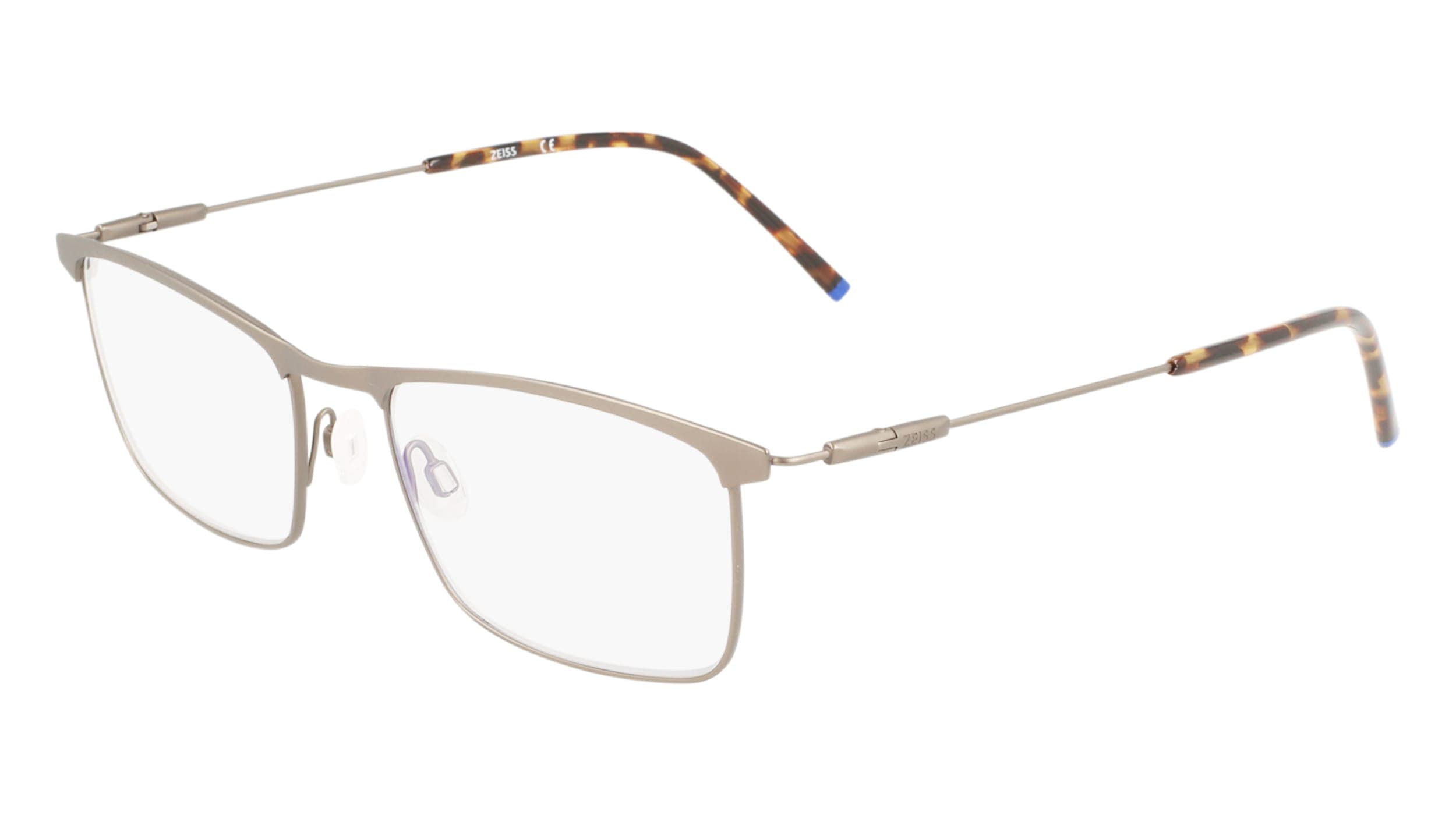 Zeiss ZS22102 070 Eyeglasses Satin Gunmetal 55mm Men