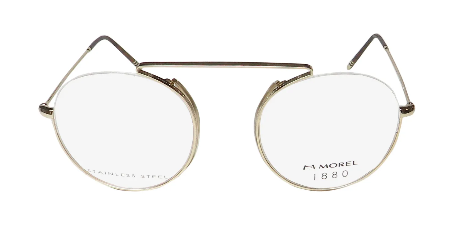 Morel 1880 60122m dm12 Eyeglasses Yellow Gold 49mm 3