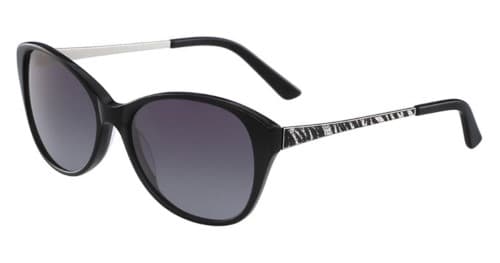 Bebe BB7178 SHINE BRIGHT 001 JET, BB7178 001 Sunglasses Multicolor 56mm Women