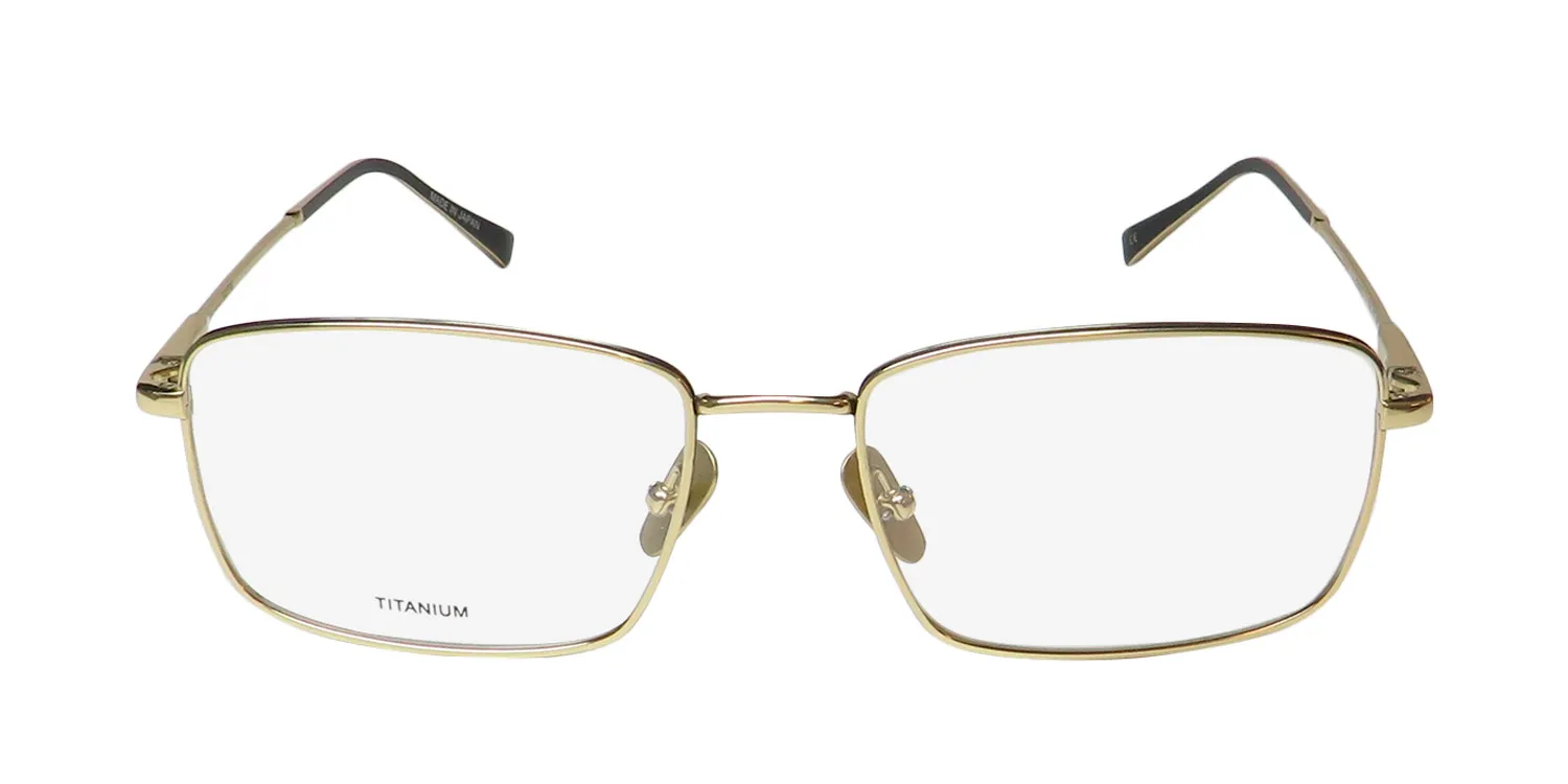 John Varvatos V184 gold Eyeglasses Gold 54mm 3