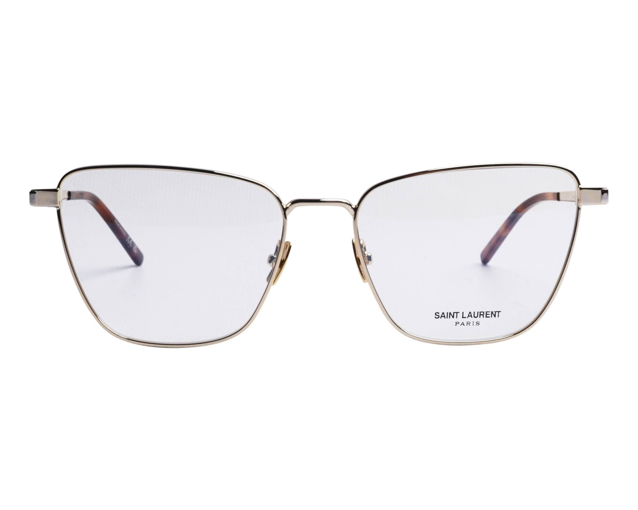 Saint Laurent SL551 003 Eyeglasses Gold 57mm Women 2