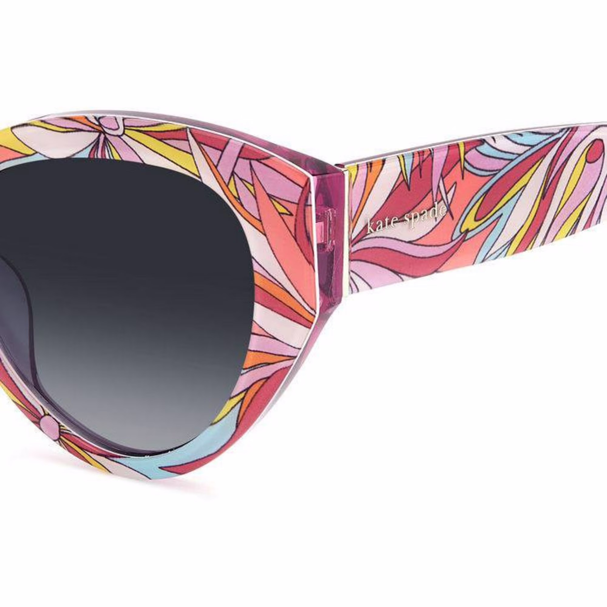 Kate Spade PAISLEIGH/S 0OBL Sunglasses Pattern Pink 55mm Women 2