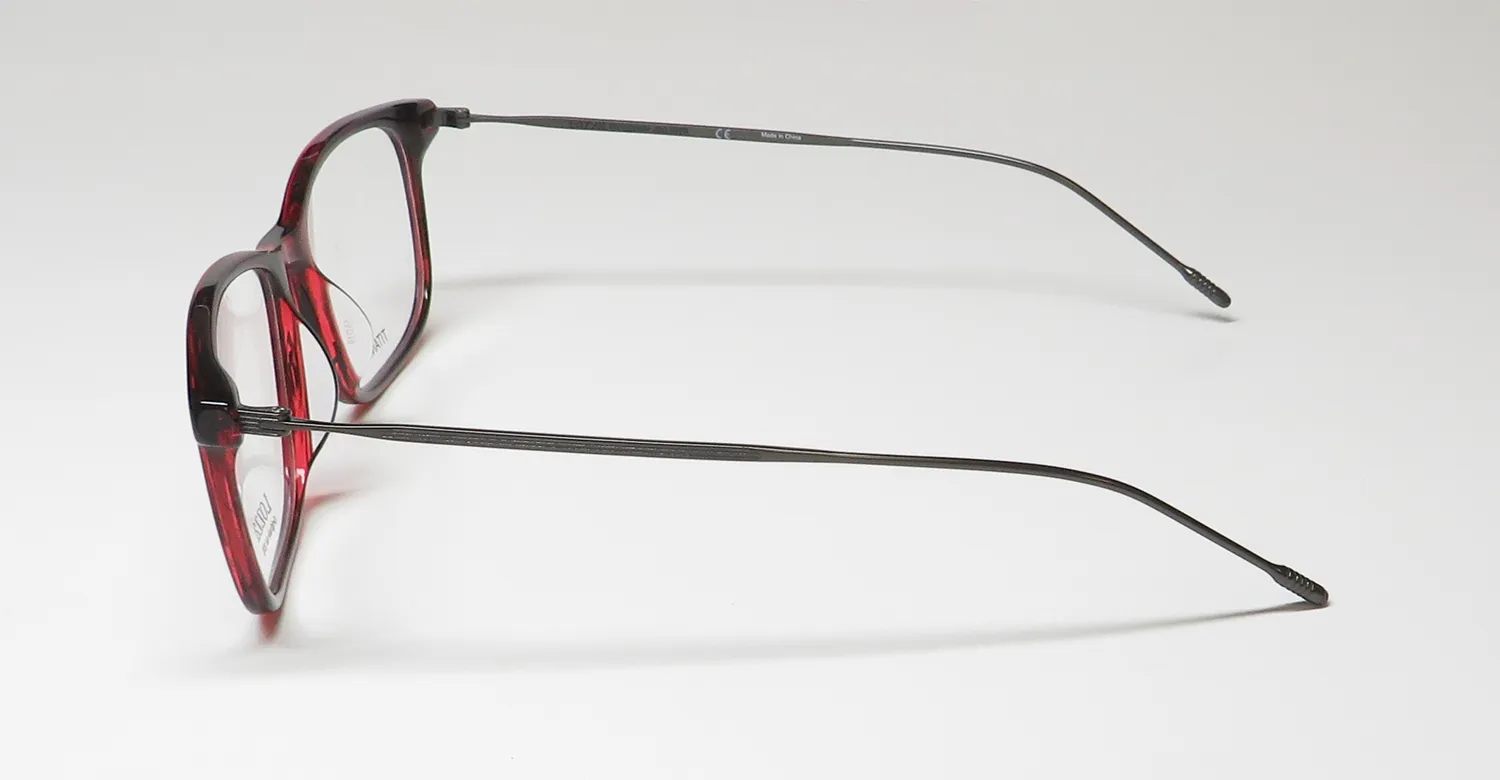 Lozza Vl4172 06bx Eyeglasses Red Tortoise 55mm 4