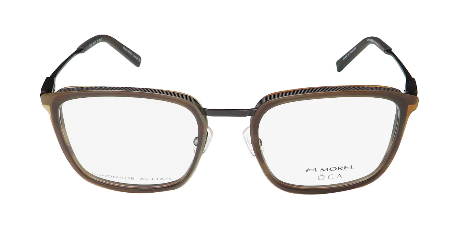 Morel Oga 10173o mg12 Eyeglasses Brown 55mm 3