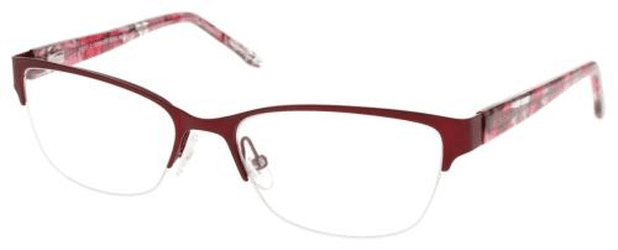 BCBGMAXAZRIA Kana Eyeglasses Wine 50mm Women