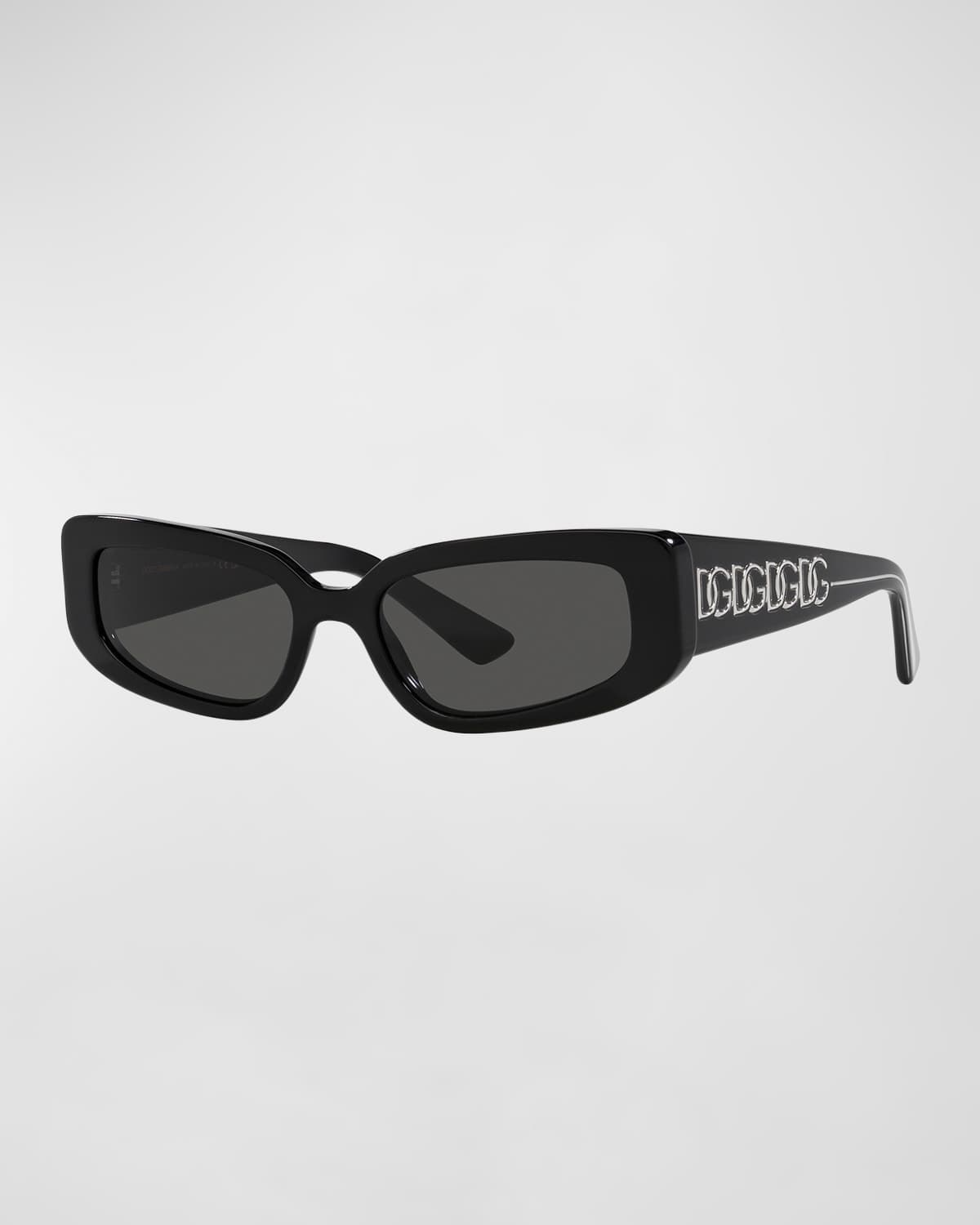 Dolce&Gabbana DG4445 501/87 Sunglasses Black 145mm Women