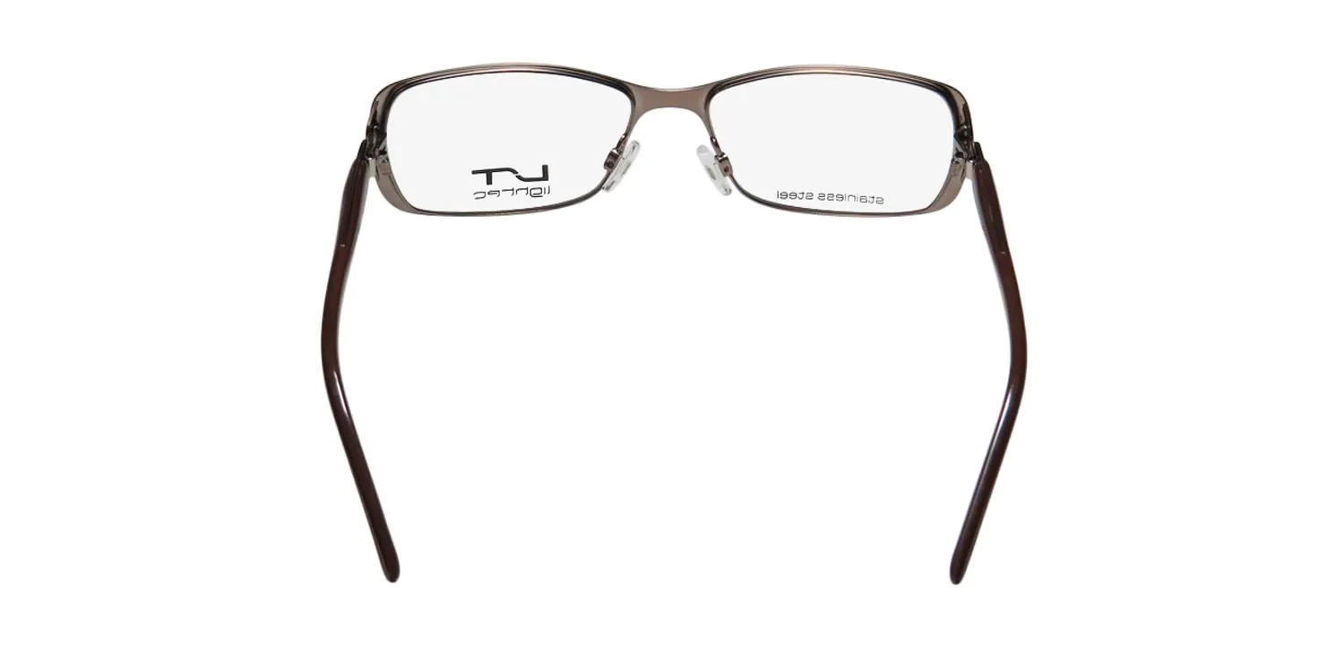 Lightec 7038l mm032 Eyeglasses Brown 52mm Unisex 5