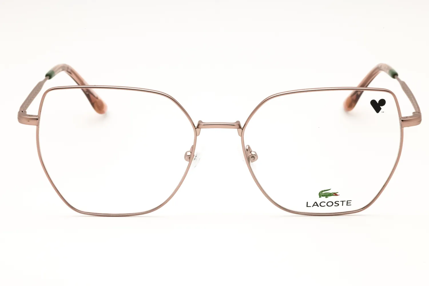 Lacoste L2309 N 662 Eyeglasses Matte Rose 55mm Women 2