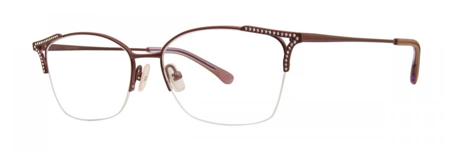 Vera Wang Mariya Eyeglasses Velvet Purple 52mm Women