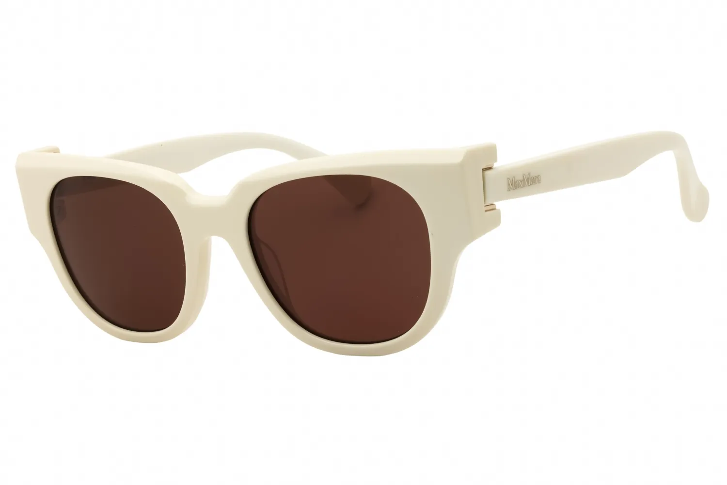 Max Mara MM0138 21E Sunglasses White 51mm Women