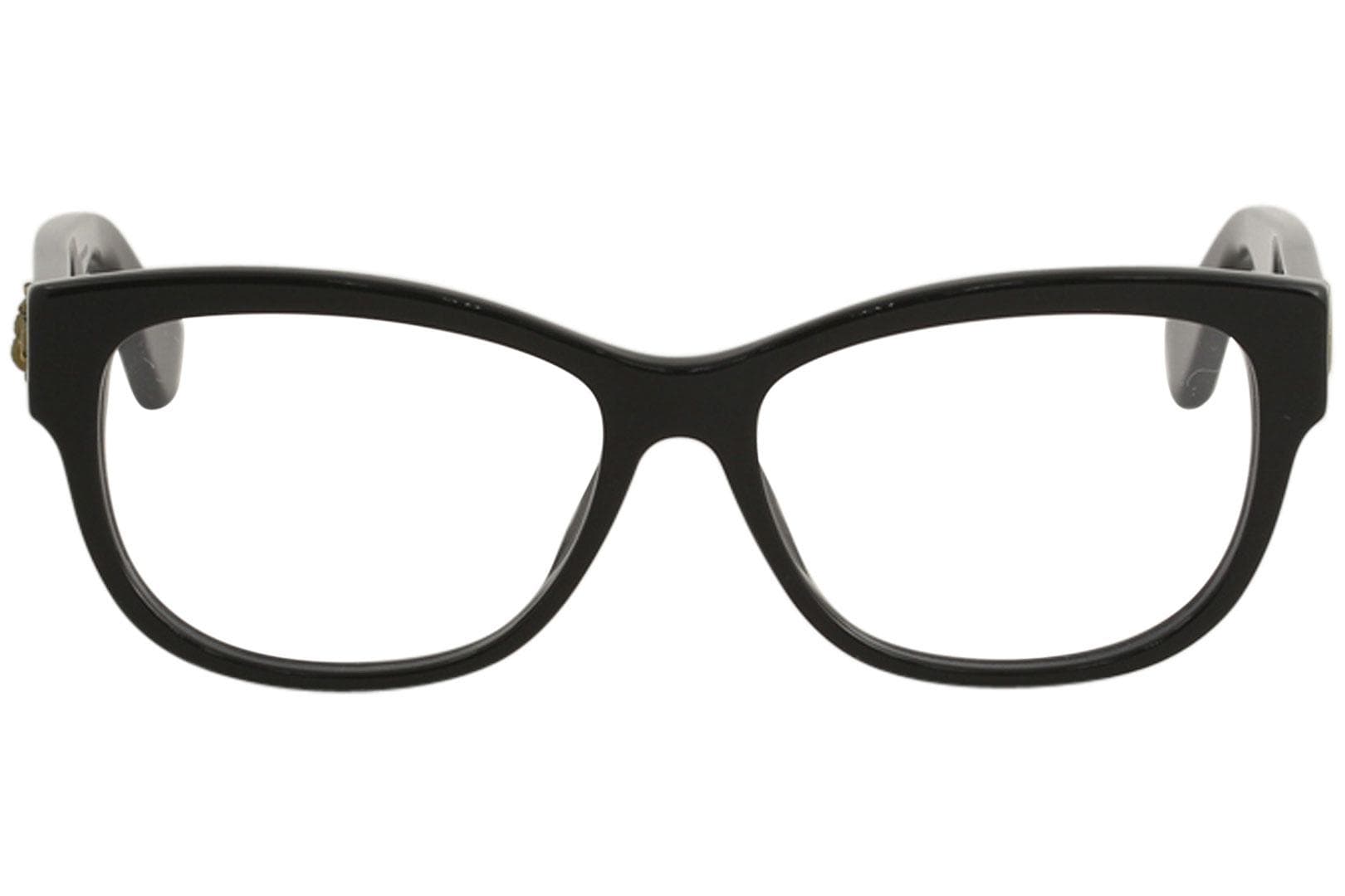 Gucci GG0098O 001 Eyeglasses Black 53mm Women 3