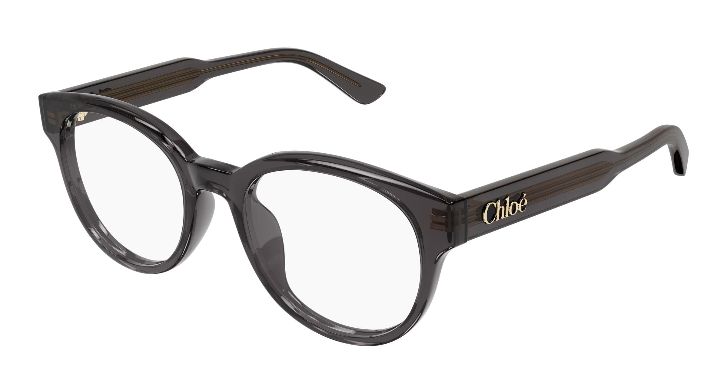 Chloé CH0343OA 001 Eyeglasses Brown 52mm Women