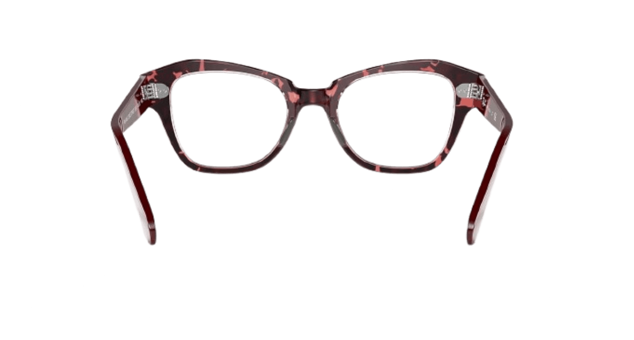 Ray-Ban RB5486 STATE STREET 8097 RX5486 Eyeglasses Red 48mm Unisex 4