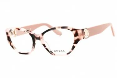 Guess GU50119 55 Eyeglasses Colored Havana