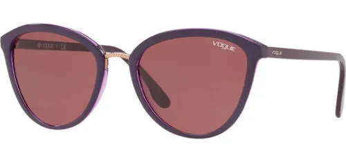 Vogue 0VO5270S 240975 Sunglasses Top Violet 57mm Women