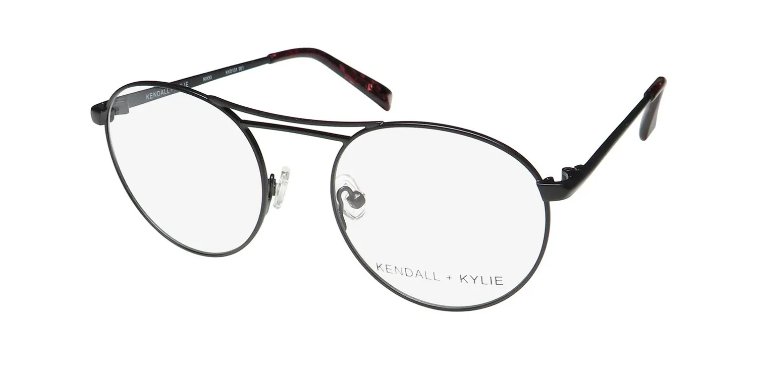 Kendall + Kylie Kko131 Nikki 001 Eyeglasses Black 50mm
