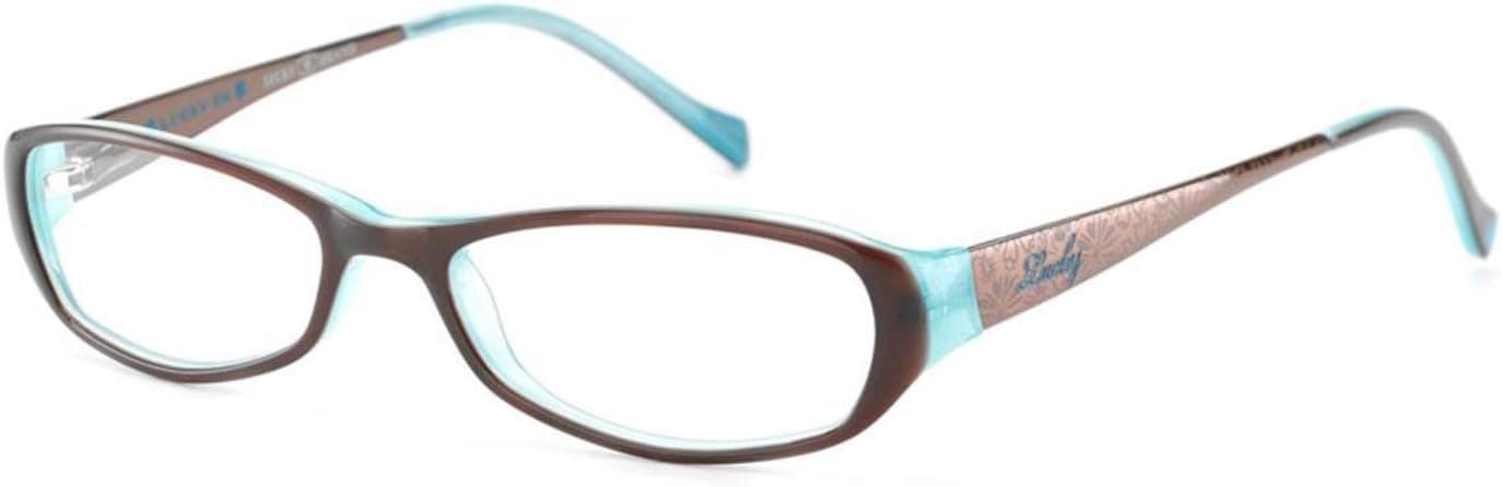Lucky Brand Beach Trip Eyeglasses Brown 49mm Women
