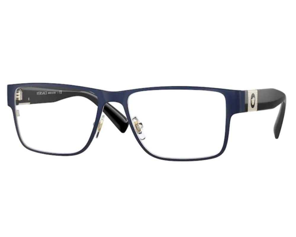 Versace MOD.1274 1468 Eyeglasses Black Blue 57mm Men