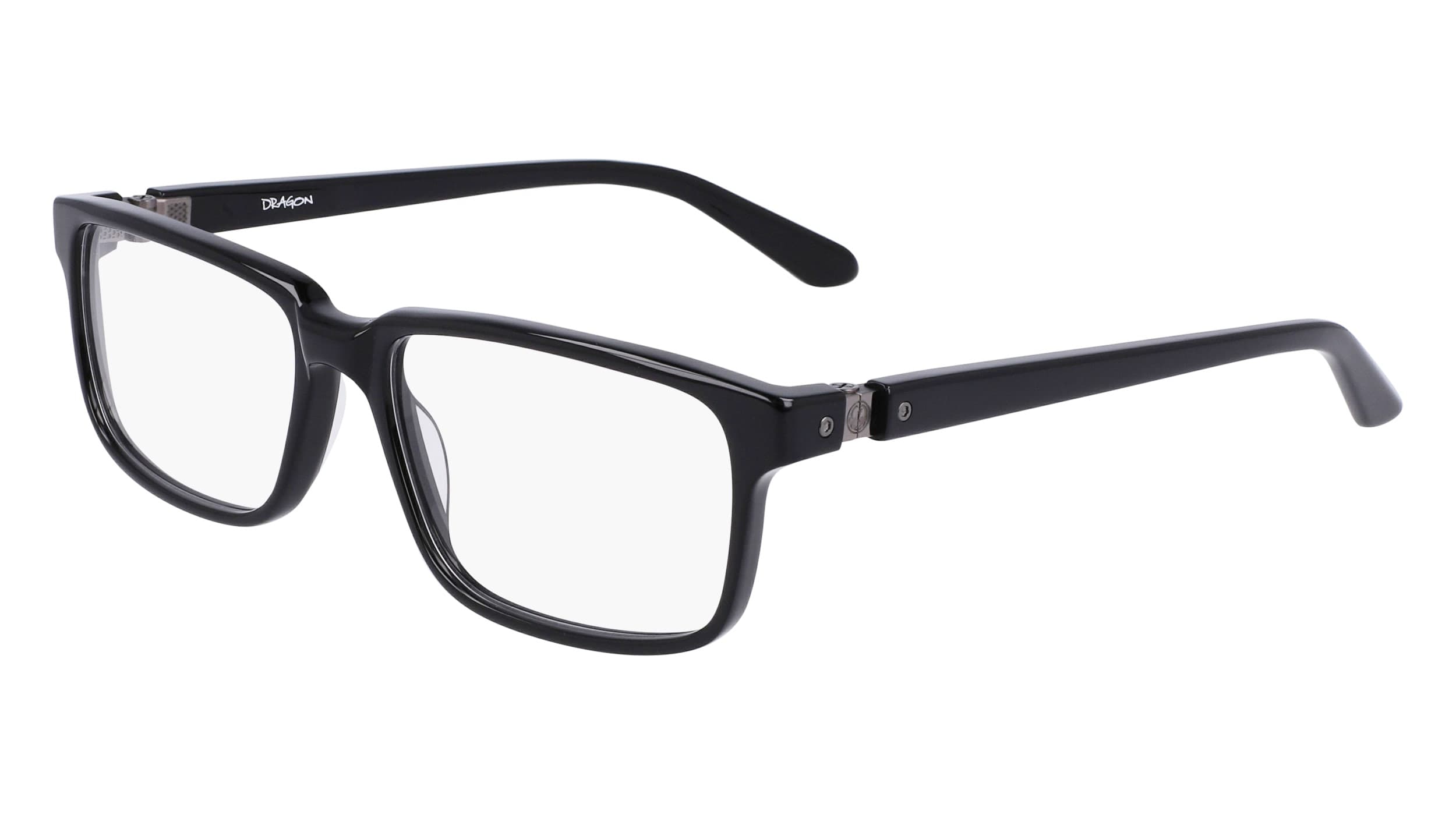 Dragon DR7008 001 Eyeglasses Black 56mm Men