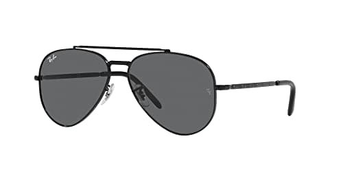 Ray-Ban RB3625 NEW AVIATOR 002B1 Sunglasses Black 58mm Women
