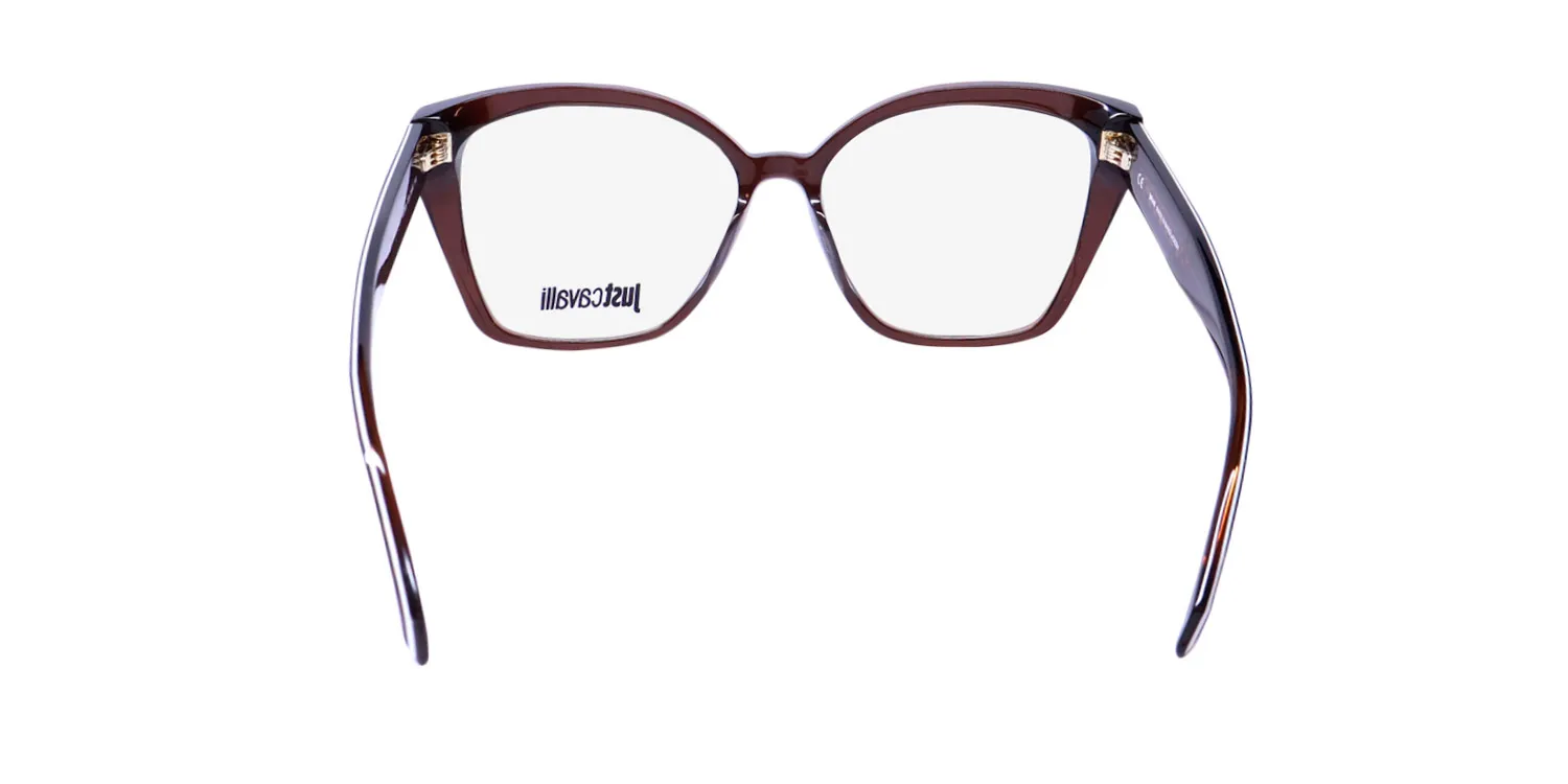 Just Cavalli Vjv005 0aak Eyeglasses Transparent Brown 56mm 5