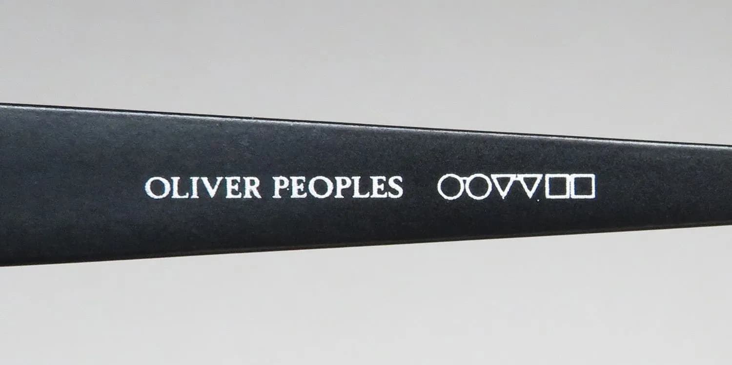 Oliver Peoples Alter-Ego bk Eyeglasses Black 51mm Unisex 7