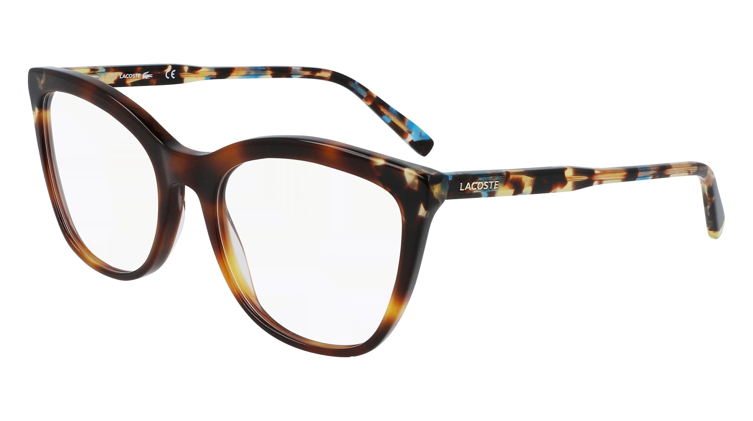 Lacoste L2884 214 Eyeglasses Havana 57mm Women