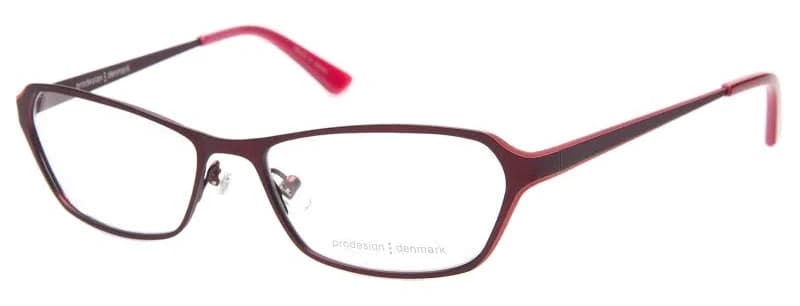 ProDesign Denmark 1285 c.4031 Eyeglasses Red 53mm Women
