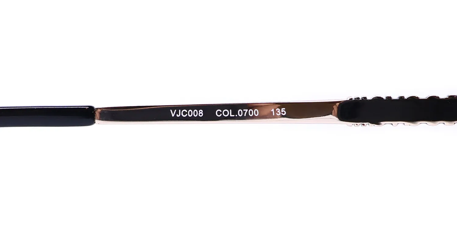 Just Cavalli Vjc008 0700 Eyeglasses Black 54mm 8