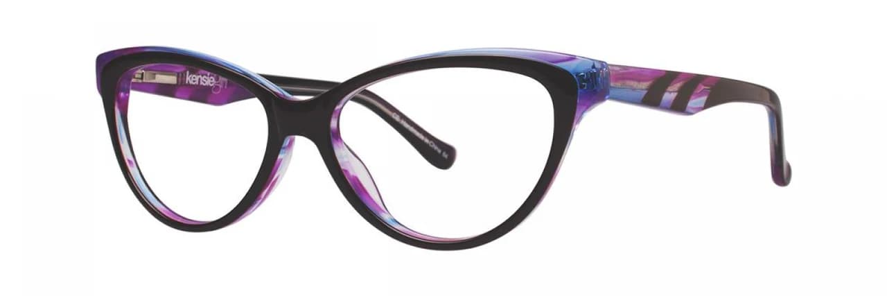 Kensie Glee Eyeglasses Purple 49mm Women