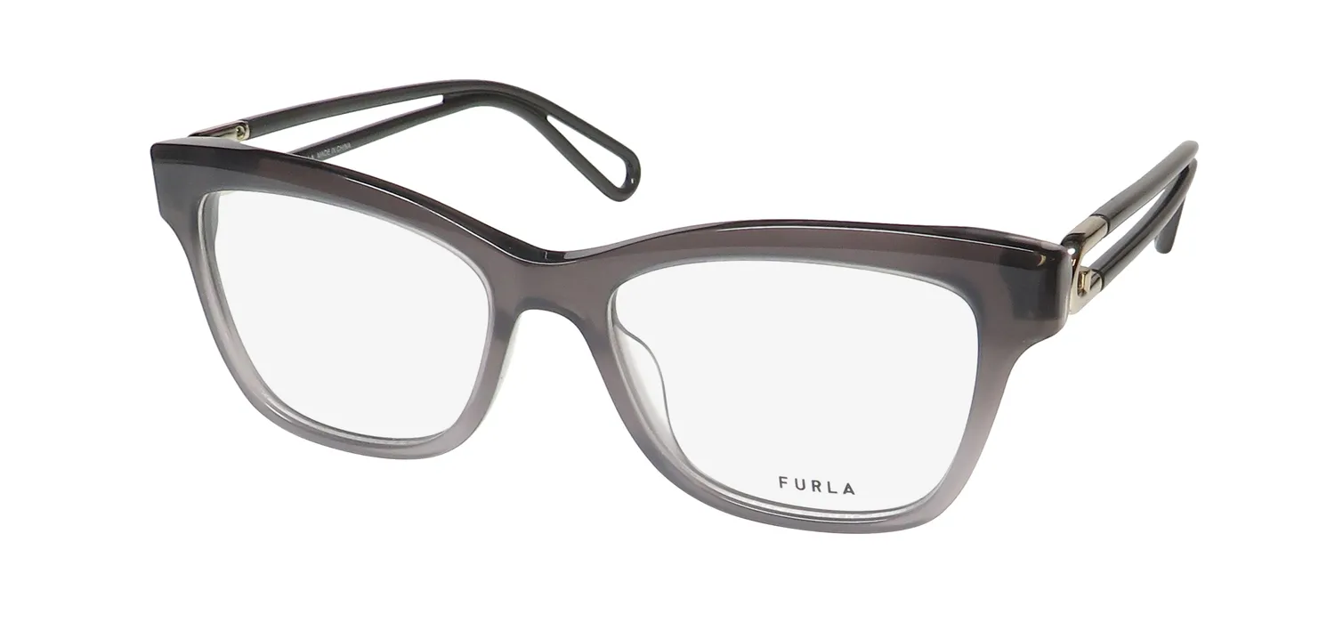 Furla Vfu438 0ah8 Eyeglasses Grey 53mm