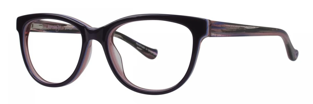 Kensie Glamour Eyeglasses Purple 48mm Women