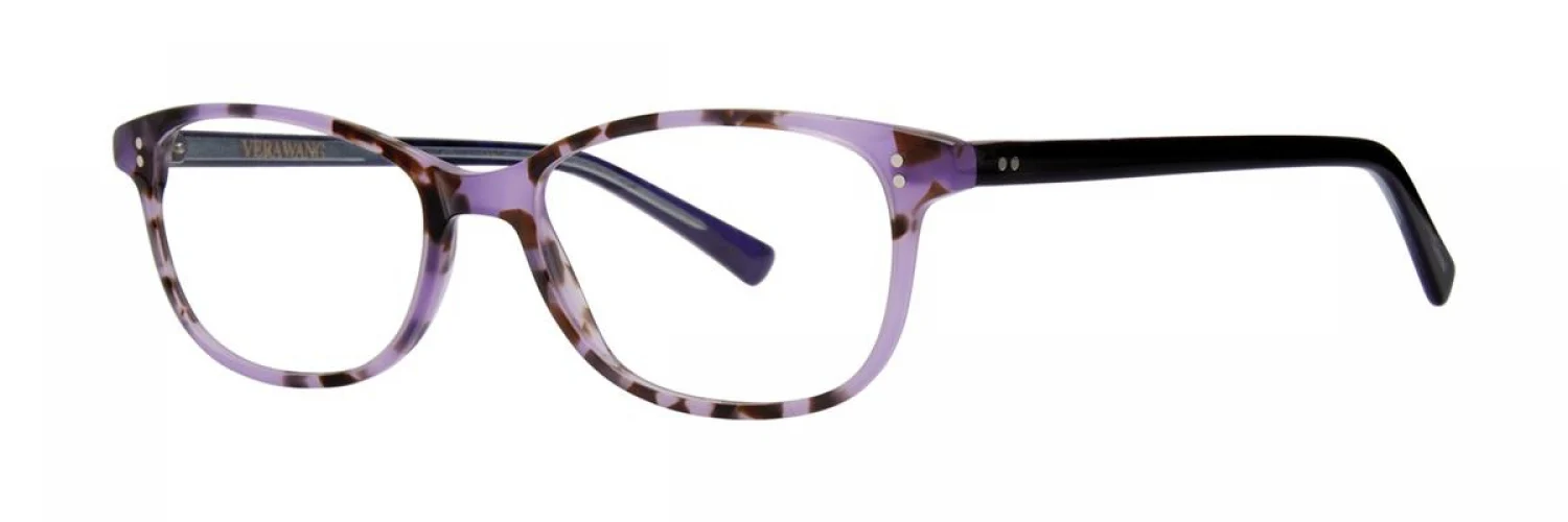 Vera Wang V506 Eyeglasses Amethyst Tortoise 53mm Women