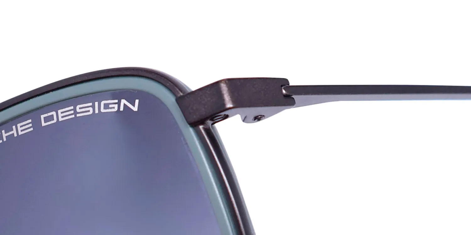 Porsche Design P8690 d Sunglasses Brown 57mm Unisex 6