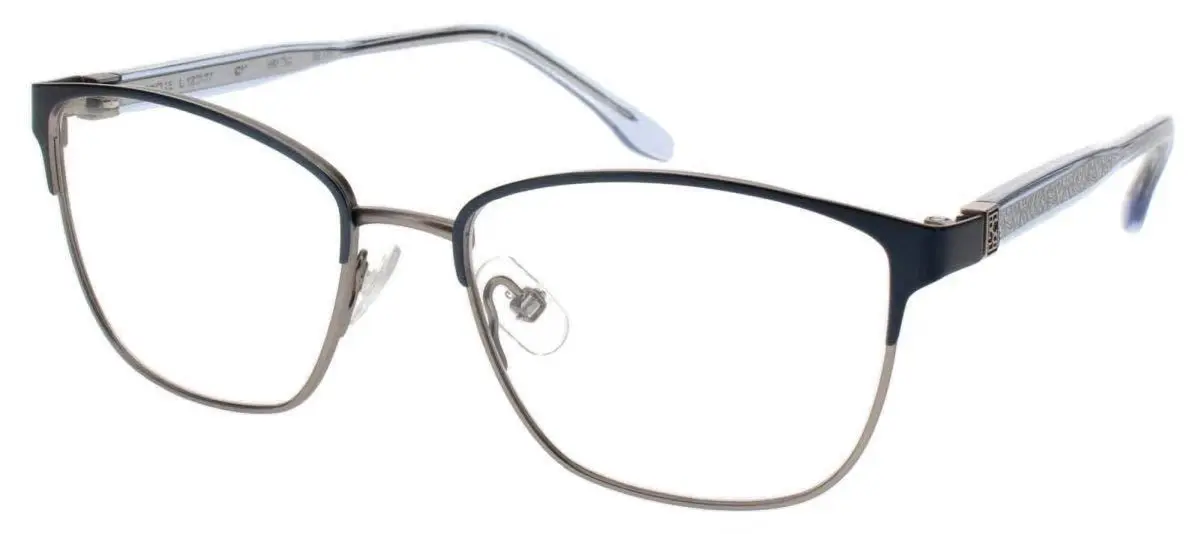BCBGMAXAZRIA Hilda Eyeglasses Blue 50mm Women