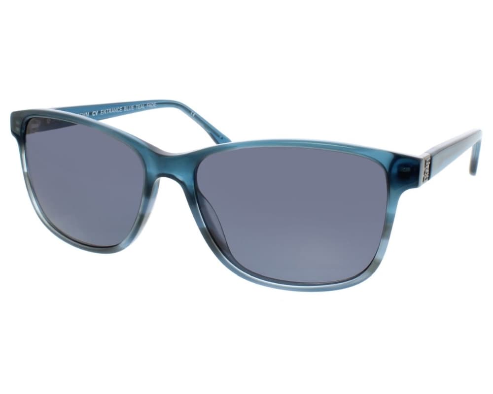 BCBGMAXAZRIA Entrance Sunglasses Blue Teal Fade 53mm Women